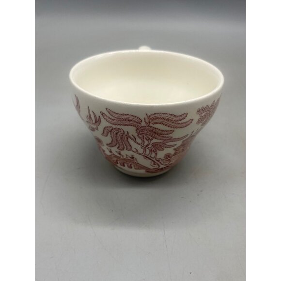 Churchill Willow Rosa Pink Teacup 2 5/8" x 3 5/8" made in England READ - Picture 2 of 6